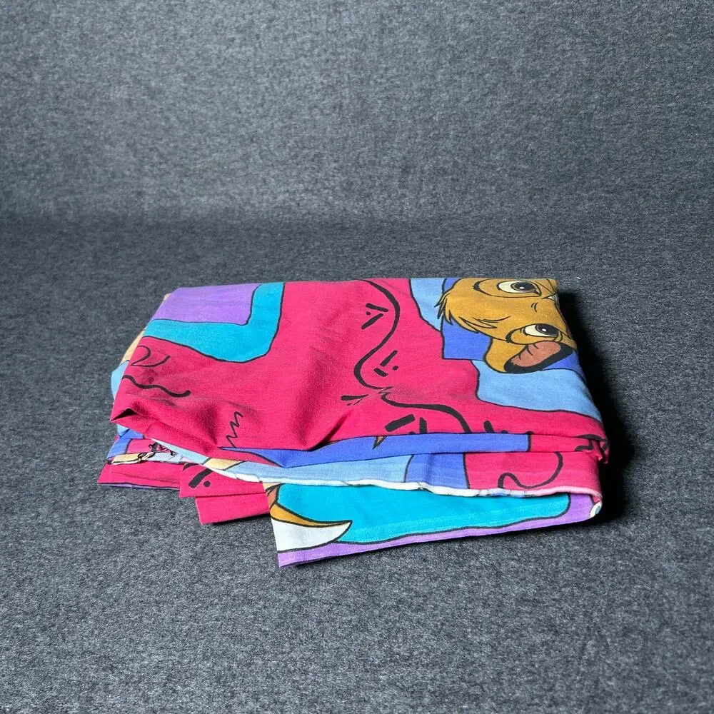 lion king twin flat sheet, disney, vintage, 90s